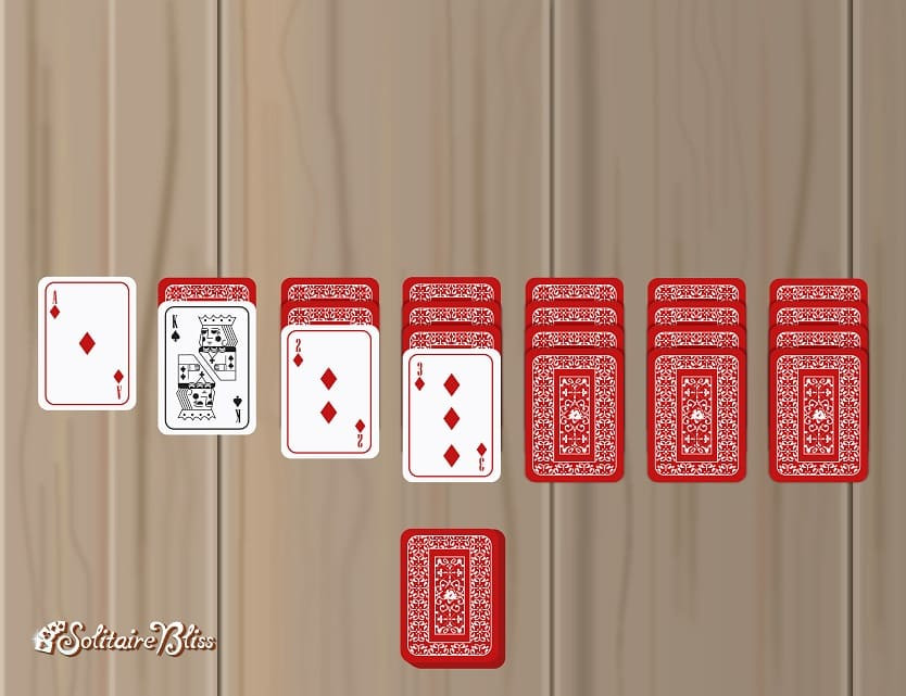 Cards for solitaire step 4