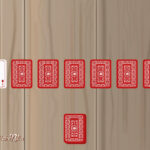 Solitaire card game setup and gameplay