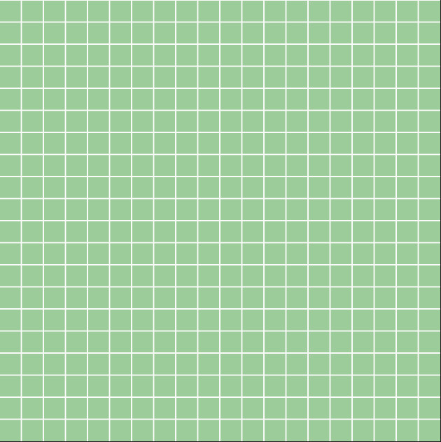 Green background white grid