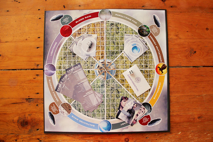 Hunger Games Clue Game Board Design