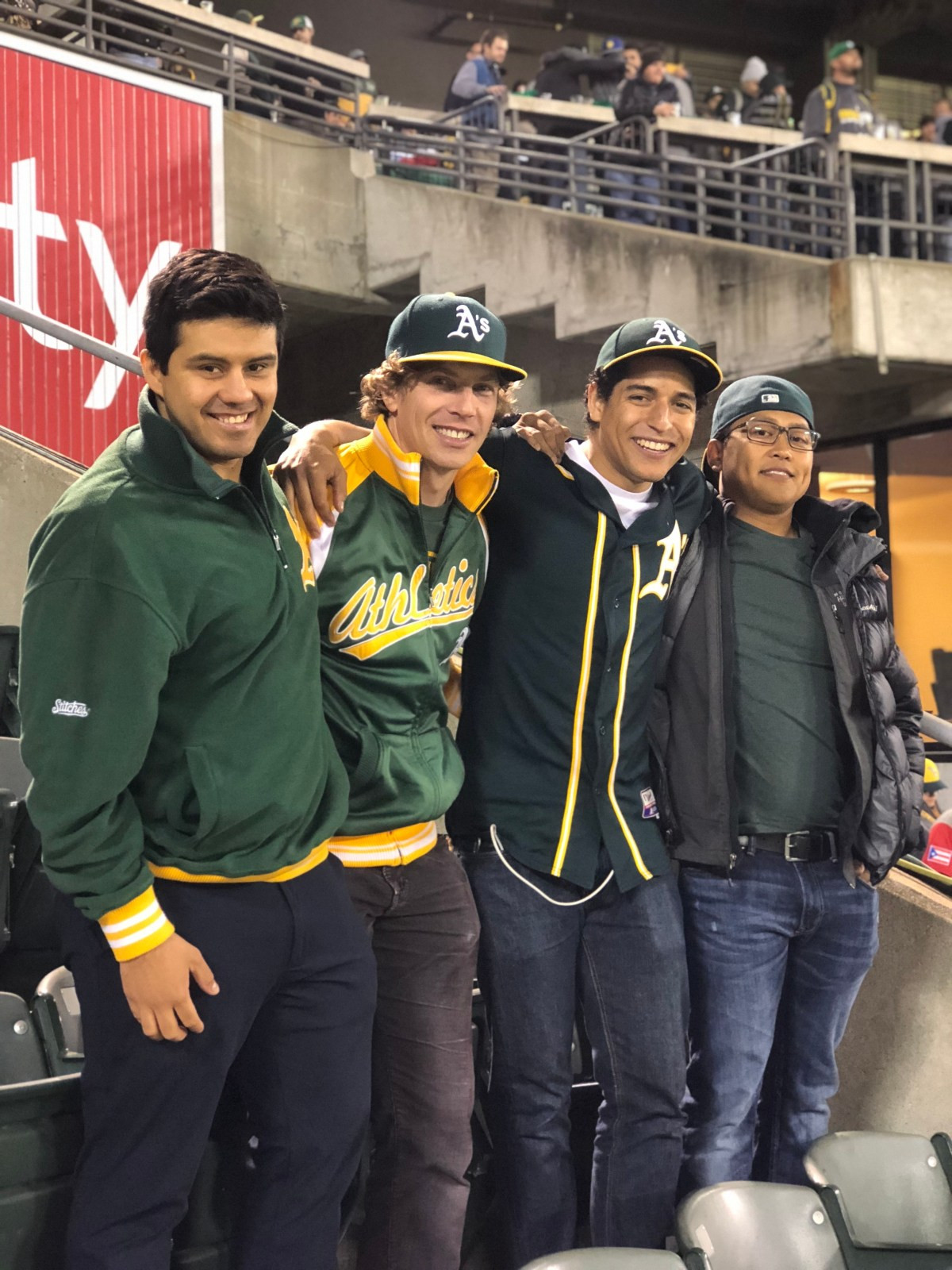 Oakland A's Game with Friends