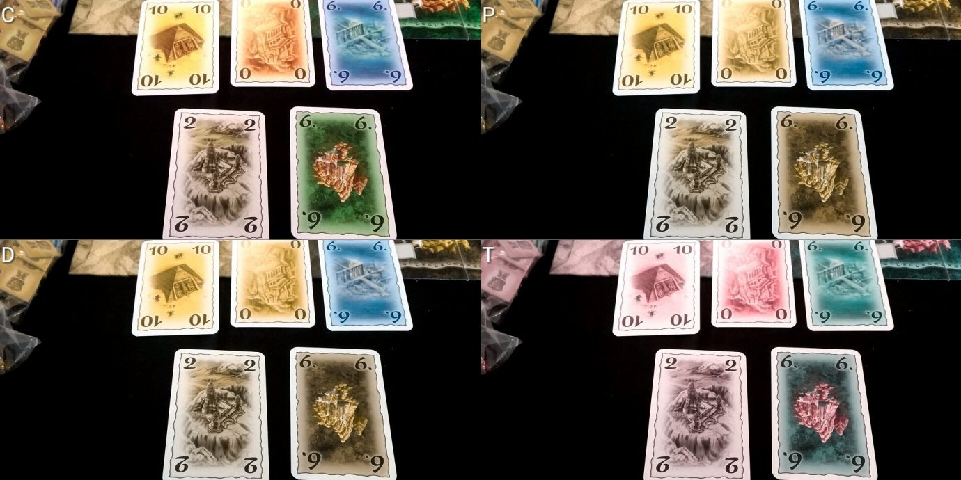 Colour blind cards