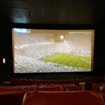 Fans watching Penn State game in IMAX theater
