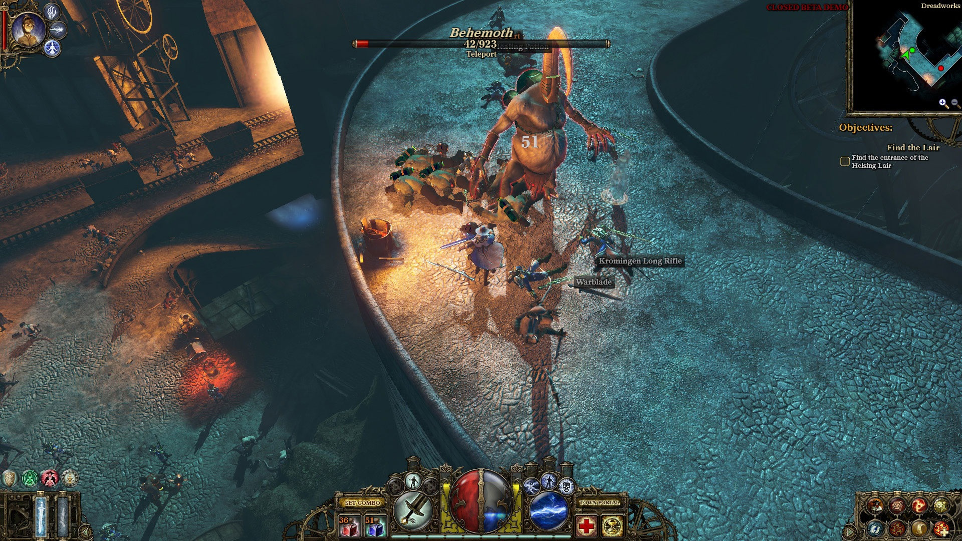 The Incredible Adventures of Van Helsing blends vampire hunting with Diablo-style action.