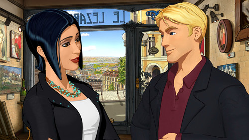 Broken Sword 5 Intro - George and Nico