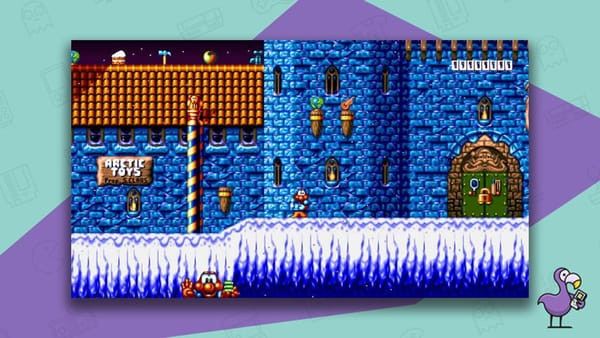 sega Genesis James Pond II: Codename: Robocod gameplay