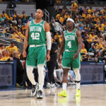 Jayson Tatum Al Horford Jrue Holiday Jaylen Brown GettyImages 2154448861