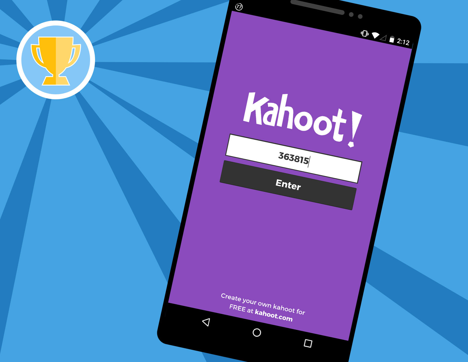 Download Kahoot App