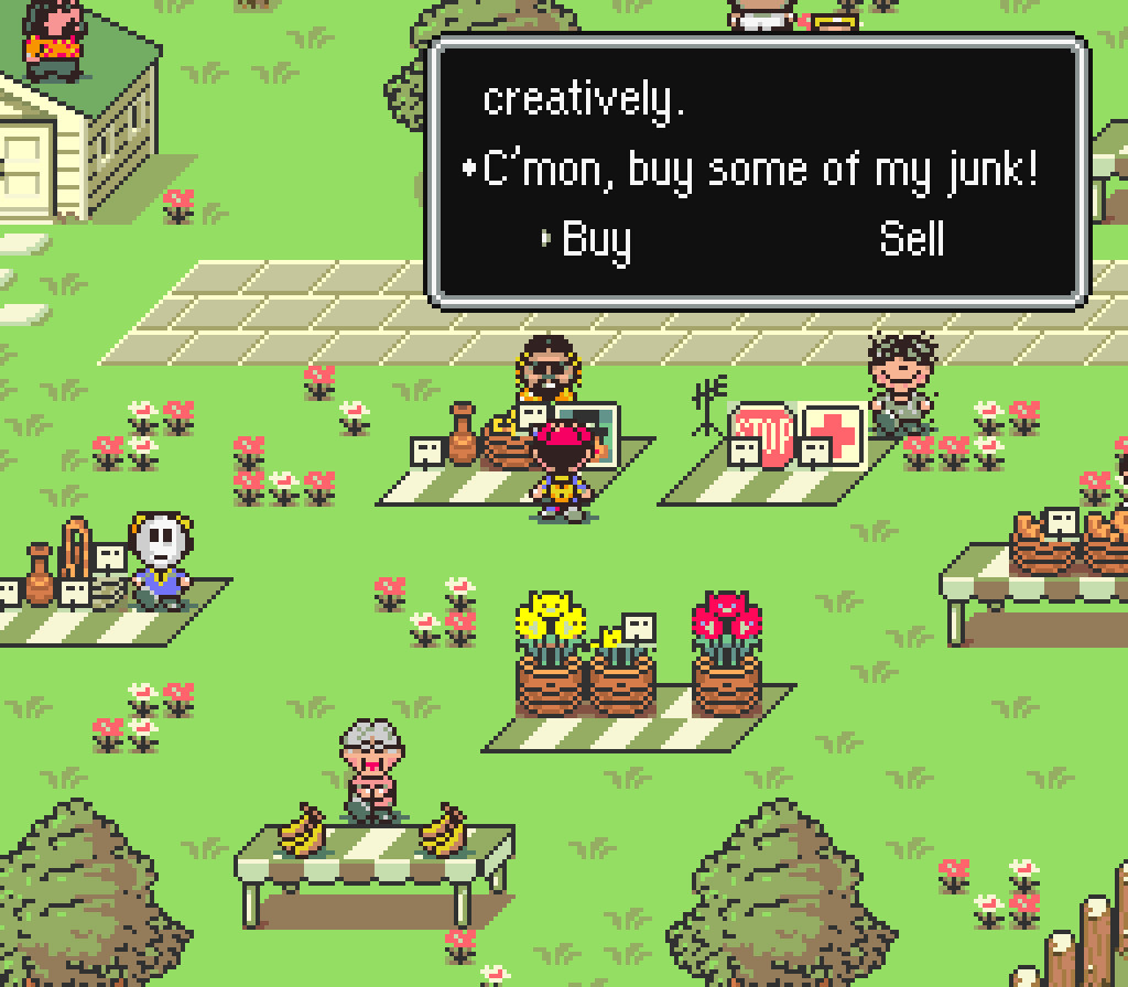 EarthBound Junk Vendor