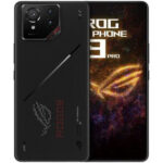 Asus ROG Phone 9 Pro showing the LED display on the back with ROG09