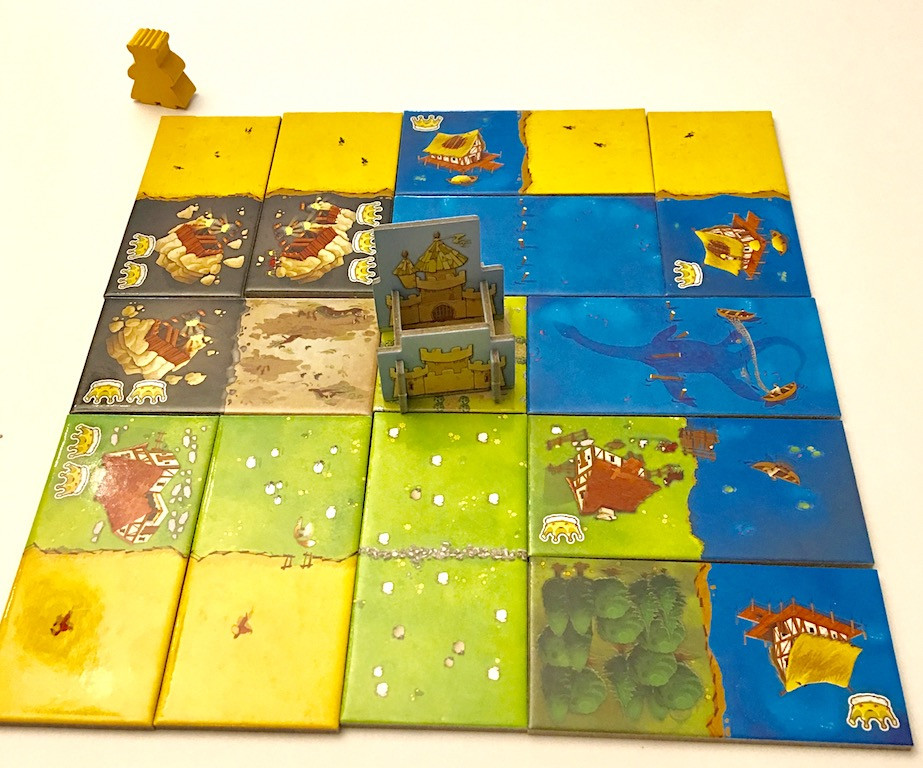 Kingdomino complete board