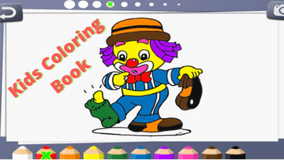Kids Coloring Book for First Grade Students