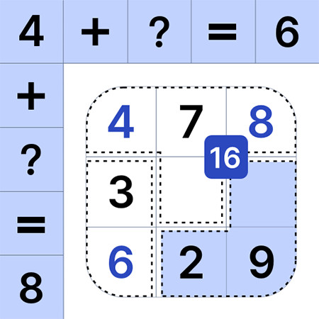 Killer Sudoku Online Game Alternative Text: A challenging online puzzle game that combines Sudoku with arithmetic, testing players' logic and math skills to solve complex grids.