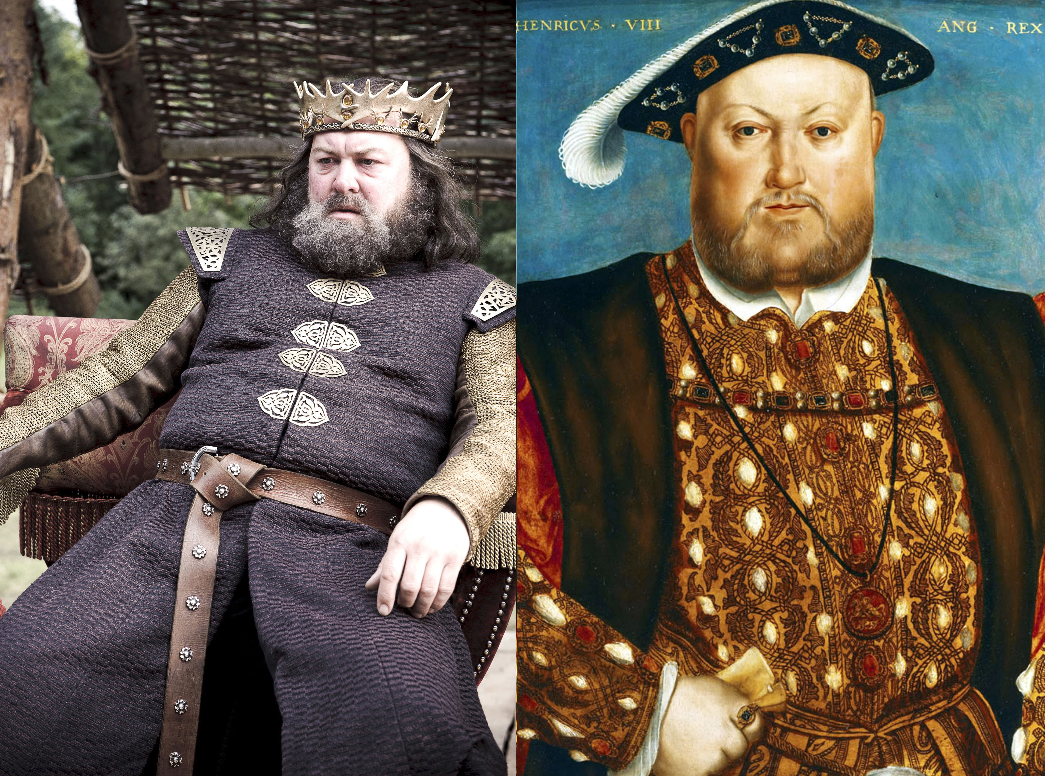 Henry VIII and Robert Baratheon
