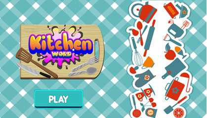 Kitchen Word Game.