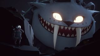 A screenshot of a monster in the upcoming PS5 game, Little Devil Inside.