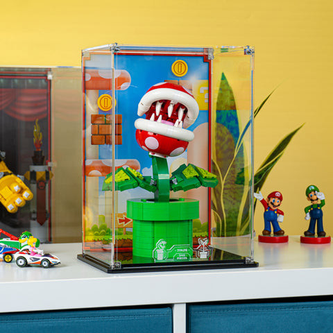 Display case for LEGO® Super Mario™ Piranha Plant (71426)