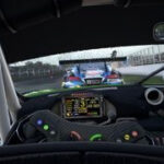 Assetto Corsa Competizione view from the driver