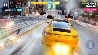 Asphalt 9 Legends gameplay featuring high-speed racing and visually stunning supercars