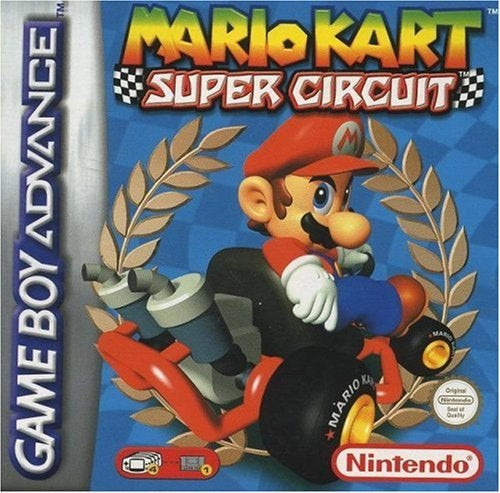 Mario Kart Super Circuit GBA cover