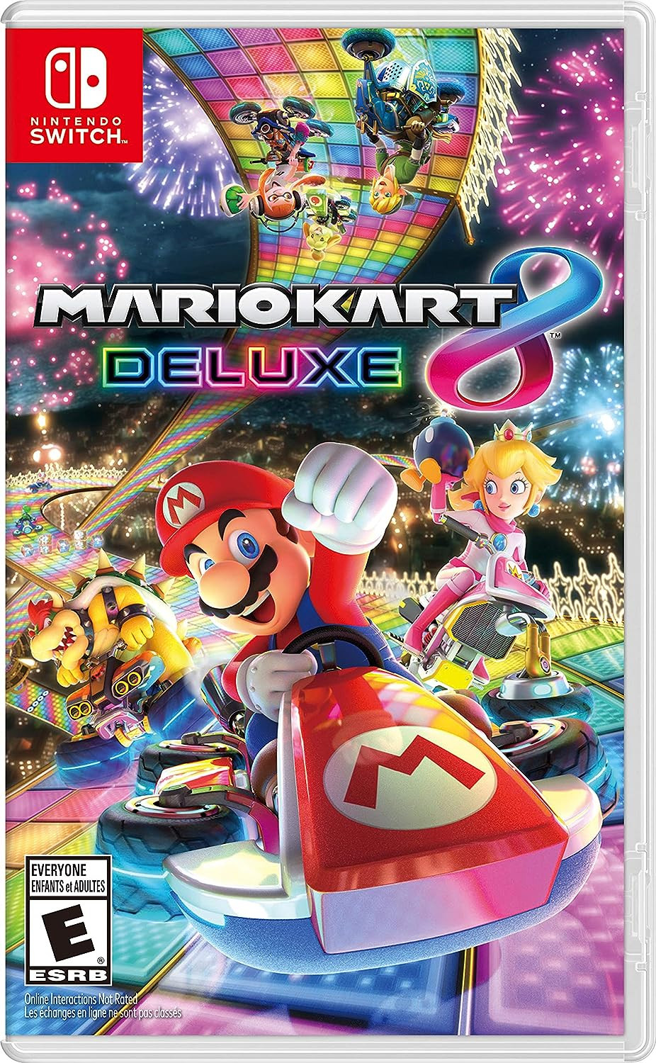 Close-up of Mario Kart 8 Deluxe