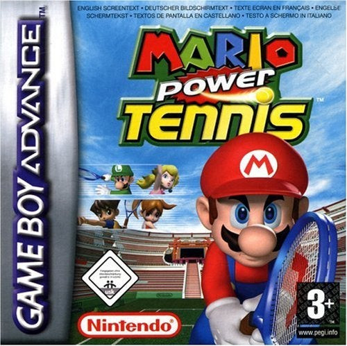 Mario Tennis Power Tour GBA cover