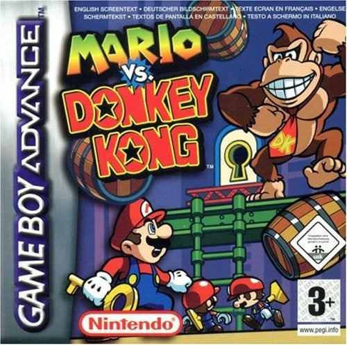Mario vs Donkey Kong GBA cover