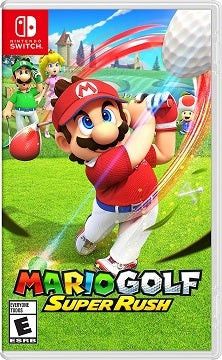 Gameplay shot of Mario Golf: Super Rush