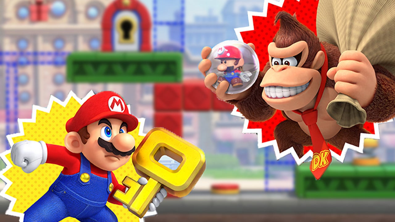 Mario vs. Donkey Kong is a remake of the 2004 GBA game