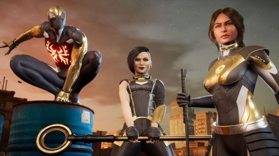 Marvel Midnight Suns - image featuring Spider-Man, Nico and the Hunter. A Marvel game runs exceptionally well on Valve's handheld