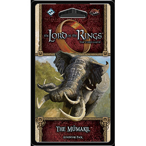 The Mumakil LOTR card game adventure pack