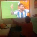 Lionel Messi in action, showcasing skill and precision
