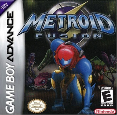 Metroid Fusion GBA cover