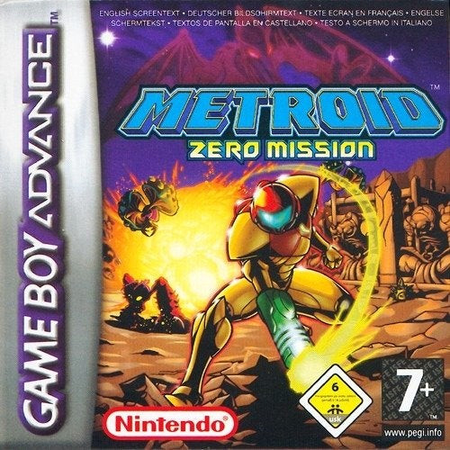 Metroid Zero Mission GBA cover