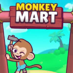 Cute graphics and interactive gameplay in Monkey Mart