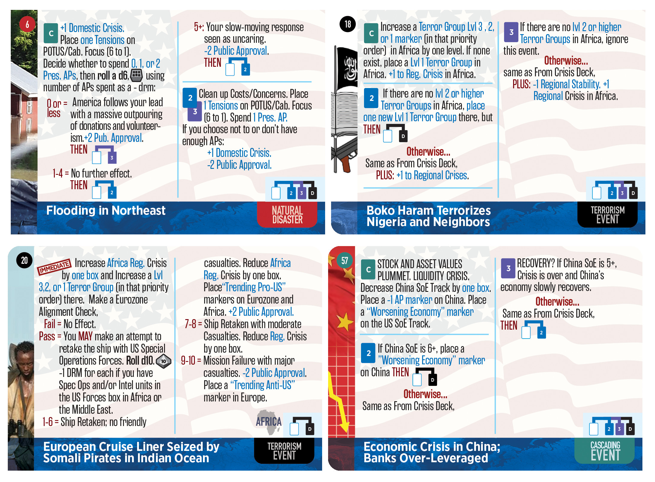 Mr. President Game Cards