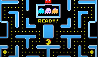 Ms. Pac-Man arcade action