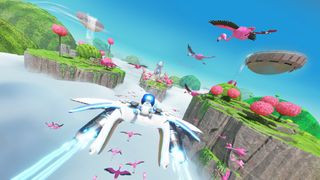 A screenshot of the upcoming PS5 exclusive game Astro Bot.