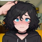 A screenshot from My Femboy Roommate showcasing character interactions.