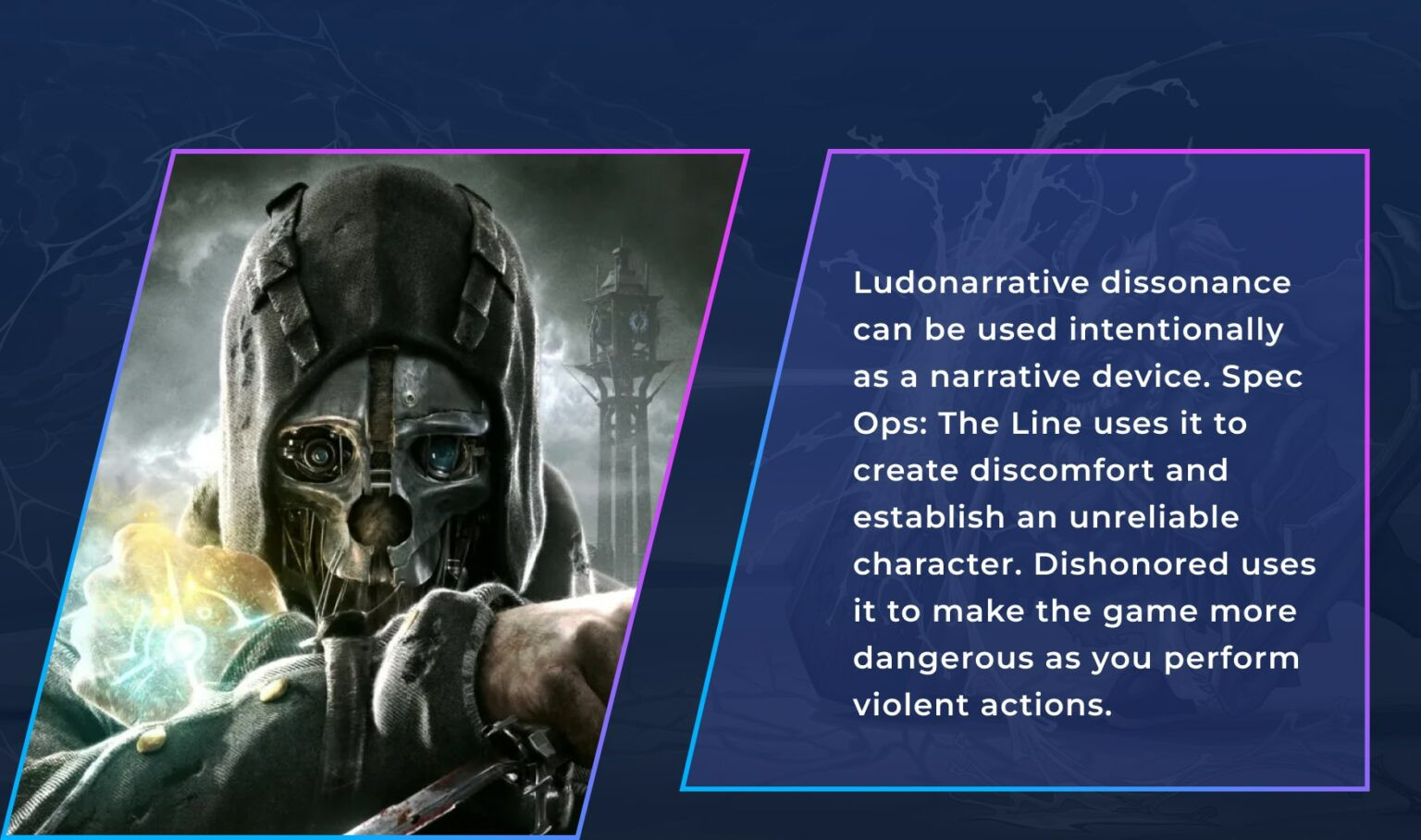 ludonarrative dissonance