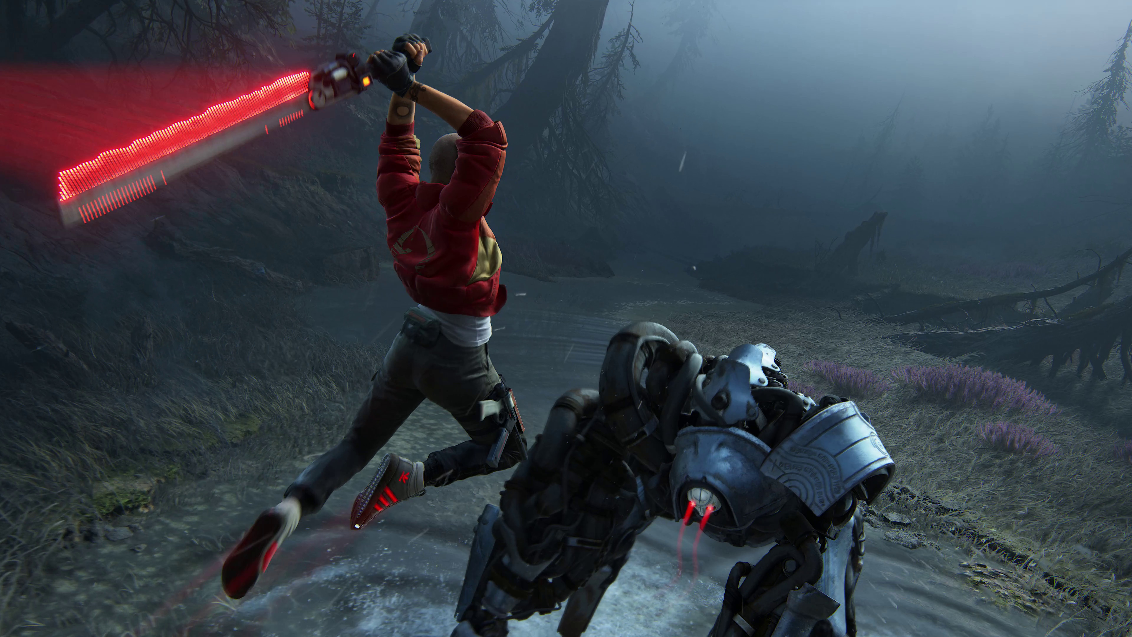 Image from Intergalactic: The Heretic Prophet showing a detailed environment