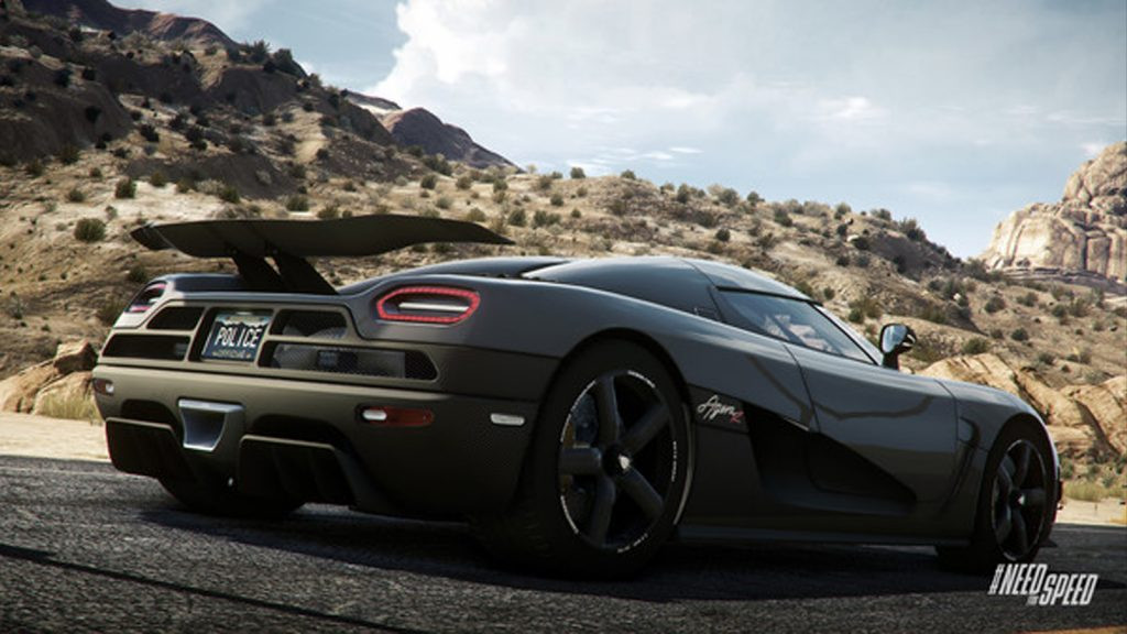 a police supercar in nfs rivals