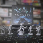 The Nemesis box with a variety of intruder minis placed up front