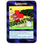 The epidemic card from Illuminati: New World Order