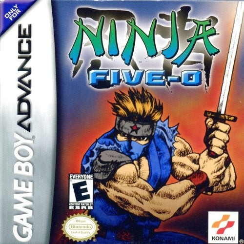 Ninja Five-O GBA cover