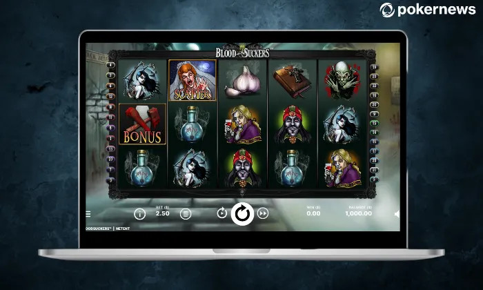 Blood Suckers best online slot game with horror-themed and 98% RTP
