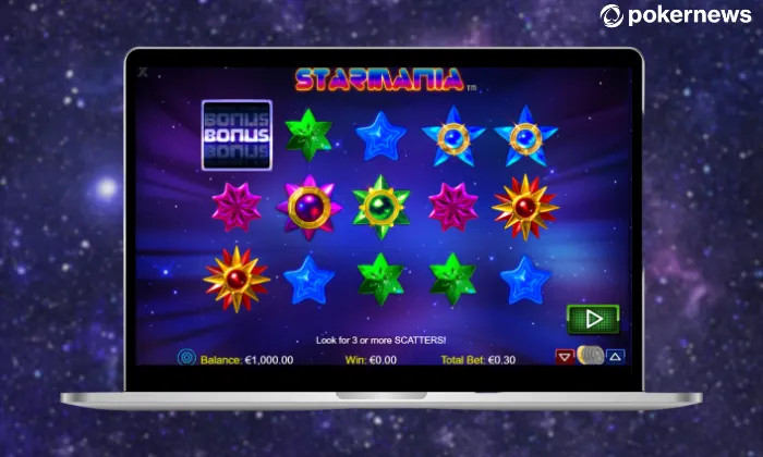Starmania best online slot game featuring dazzling constellations
