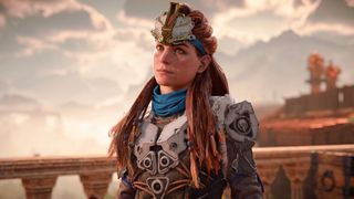 Aloy smiling in one of the best RPGs, Horizon Forbidden West.