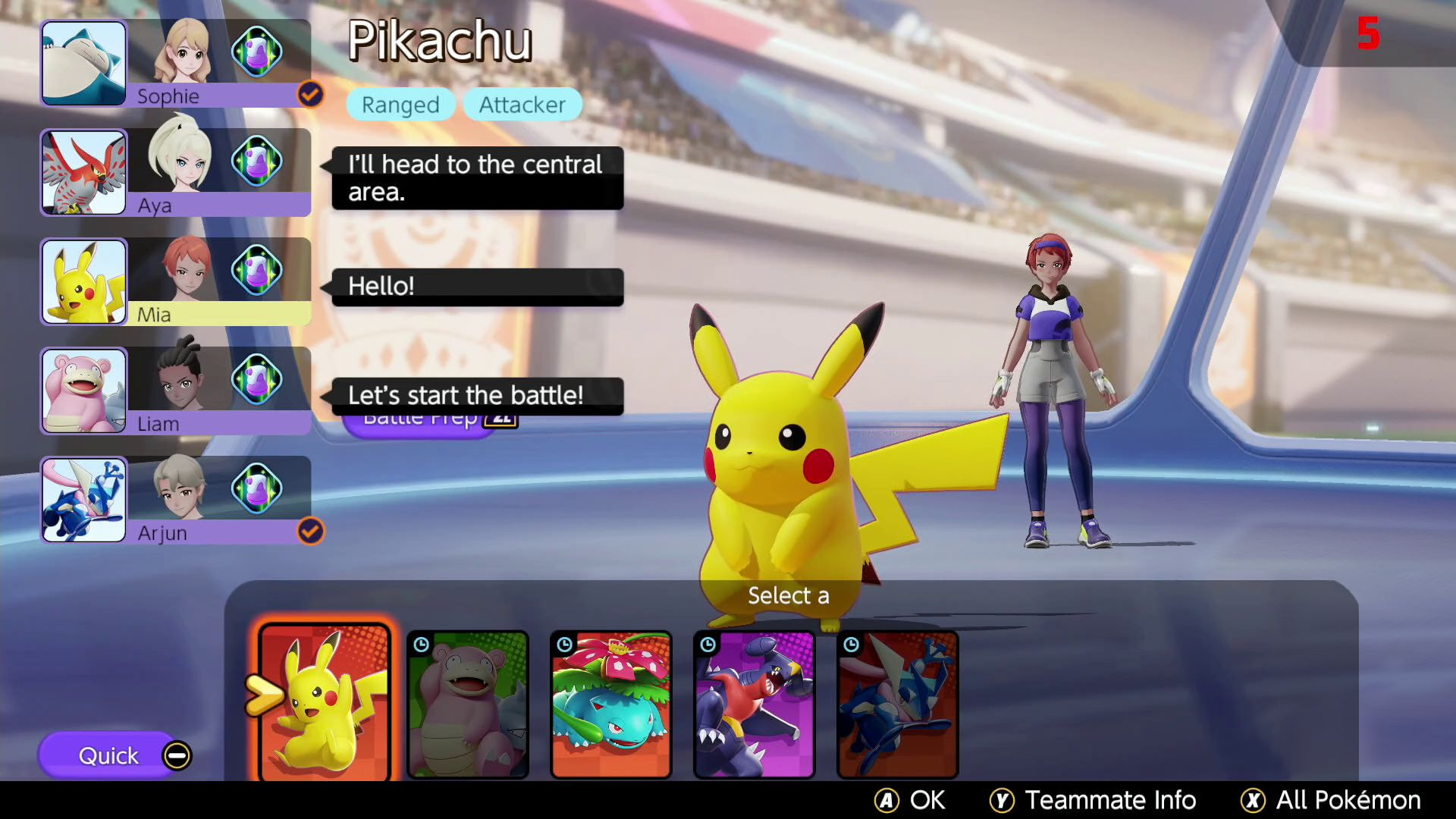 Pokemon Unite Gameplay
