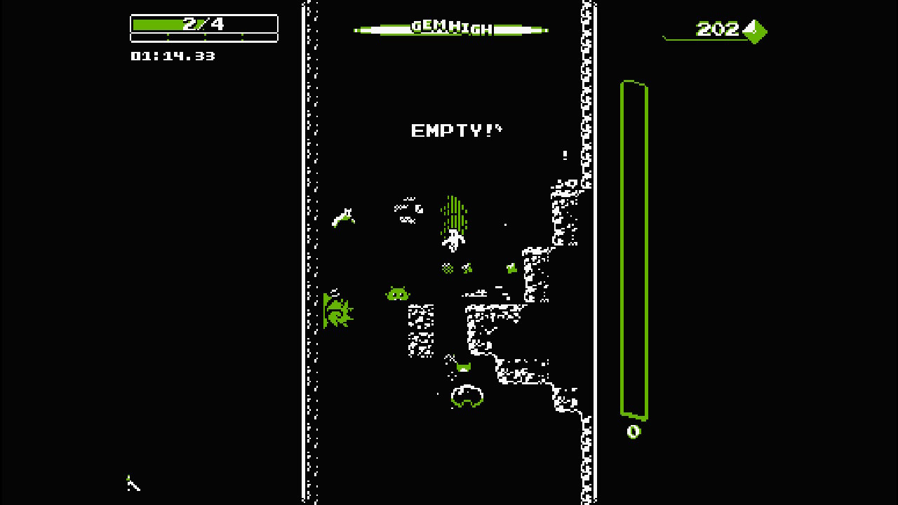 A man jumps down a well full of monsters